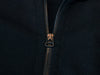 Wings+Horns Black Quarter Zip Merino Wool Sweater