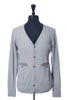 Wings + Horns Research Grey Cotton Cardigan