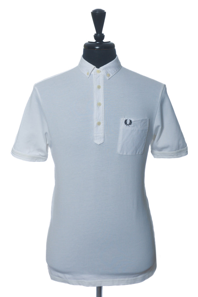 Fred Perry White Slim Fit Polo Shirt