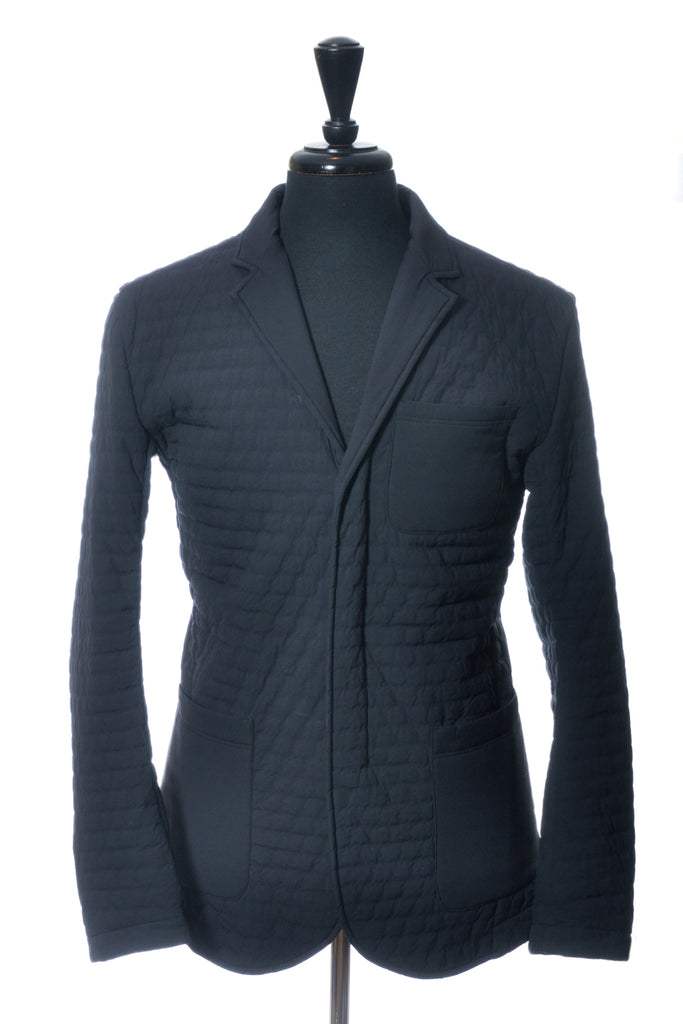 Wings + Horns Black Quilted Blazer Jacket