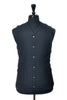 Wings + Horns Black Quilted Vest