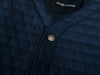 Wings + Horns Black Quilted Vest