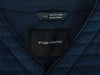 Wings + Horns Black Quilted Vest