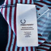 Fred Perry Dotted Navy Blue Cardigan Sweater
