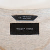 Wings + Horns Grey Knit T-Shirt
