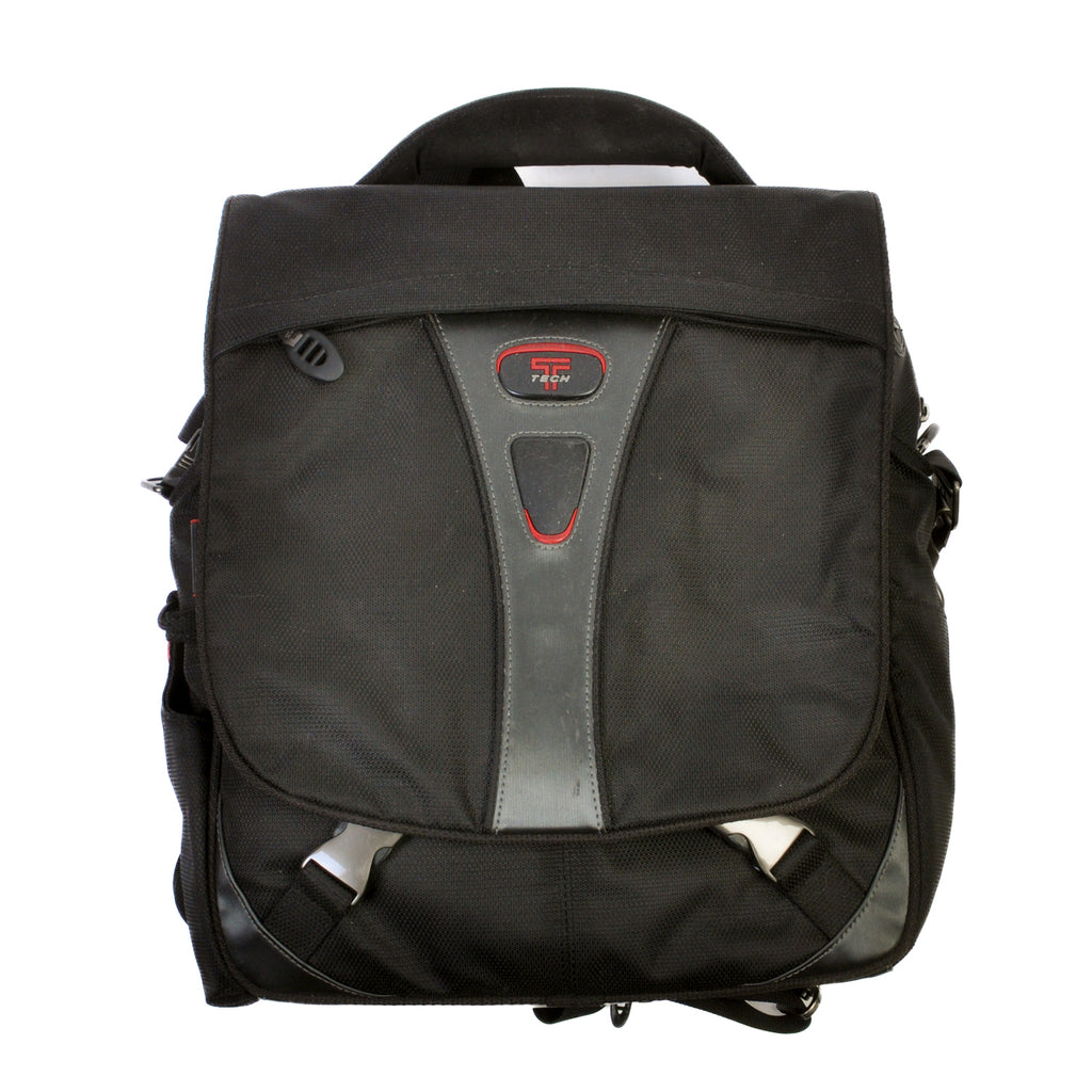 Tumi Black Nylon Shoulder Bag
