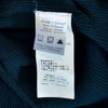 Wings + Horns Washed Black Waffle Knit Crew Neck Sweater