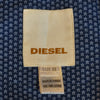 Diesel Grey Lamb Leather Jacket