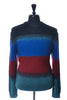 Paul Smith Striped Shaggy Mohair Sweater