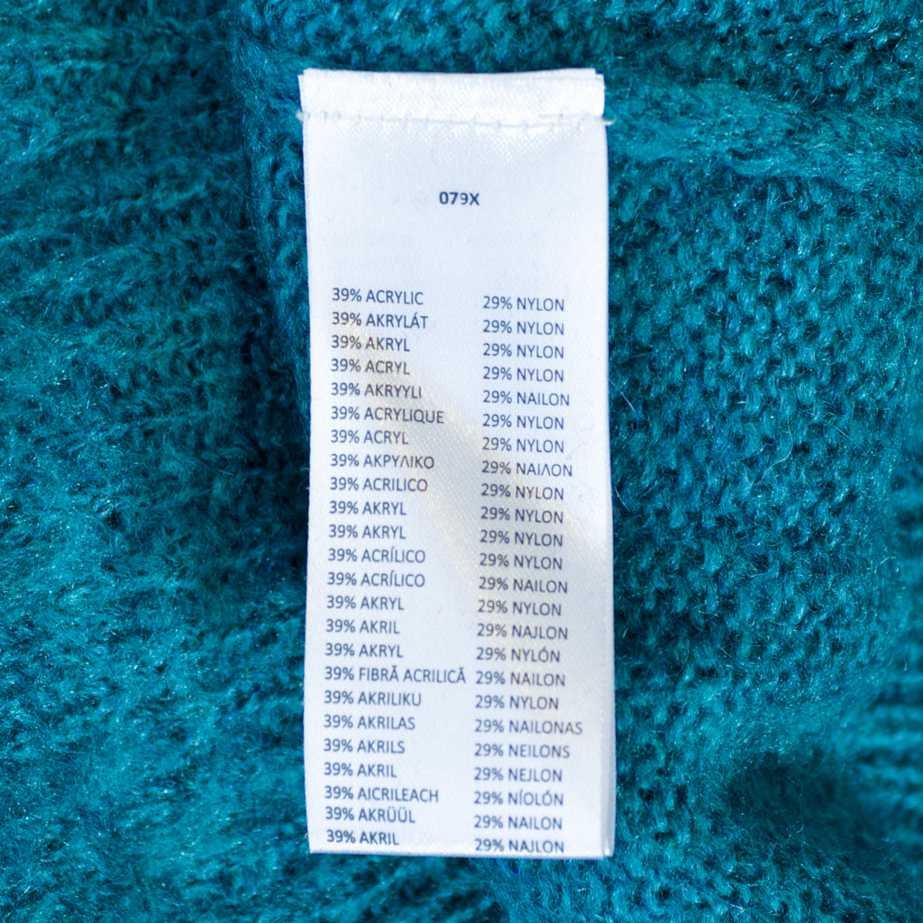 Paul Smith Striped Shaggy Mohair Sweater