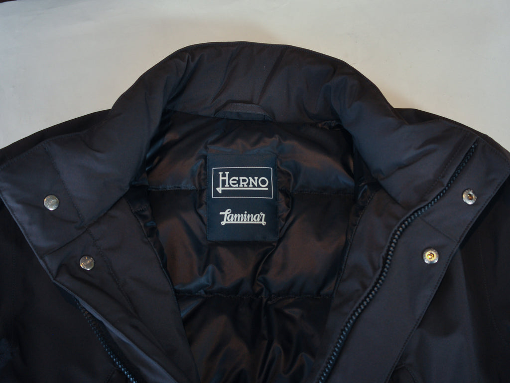 Herno Laminare Black Gore-Tex Parka