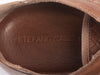 Stefano Gamba Brown Woven Leather Sneakers