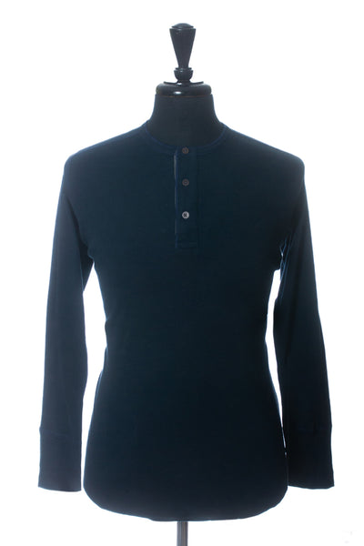 Wings + Horns NWT Ink Blue Henley Shirt