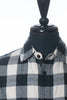 Rag & Bone Black on Ivory Check Over Shirt