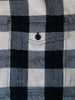 Rag & Bone Black on Ivory Check Over Shirt