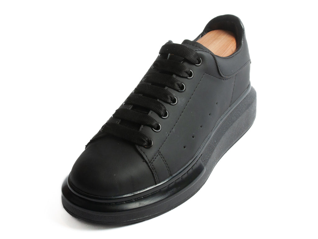 Alexander McQueen Black Oversized Sole Sneakers