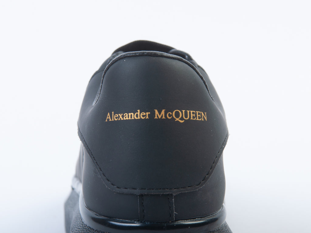 Alexander McQueen Black Oversized Sole Sneakers