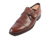 Canali Brown Monk Strap Shoes