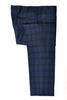 Incotex Blue Check Classic Fit Benson Pants