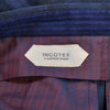 Incotex Blue Check Classic Fit Benson Pants