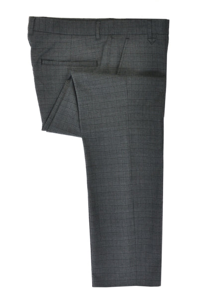 Hugo Boss Grey Check Heldor194 Pants