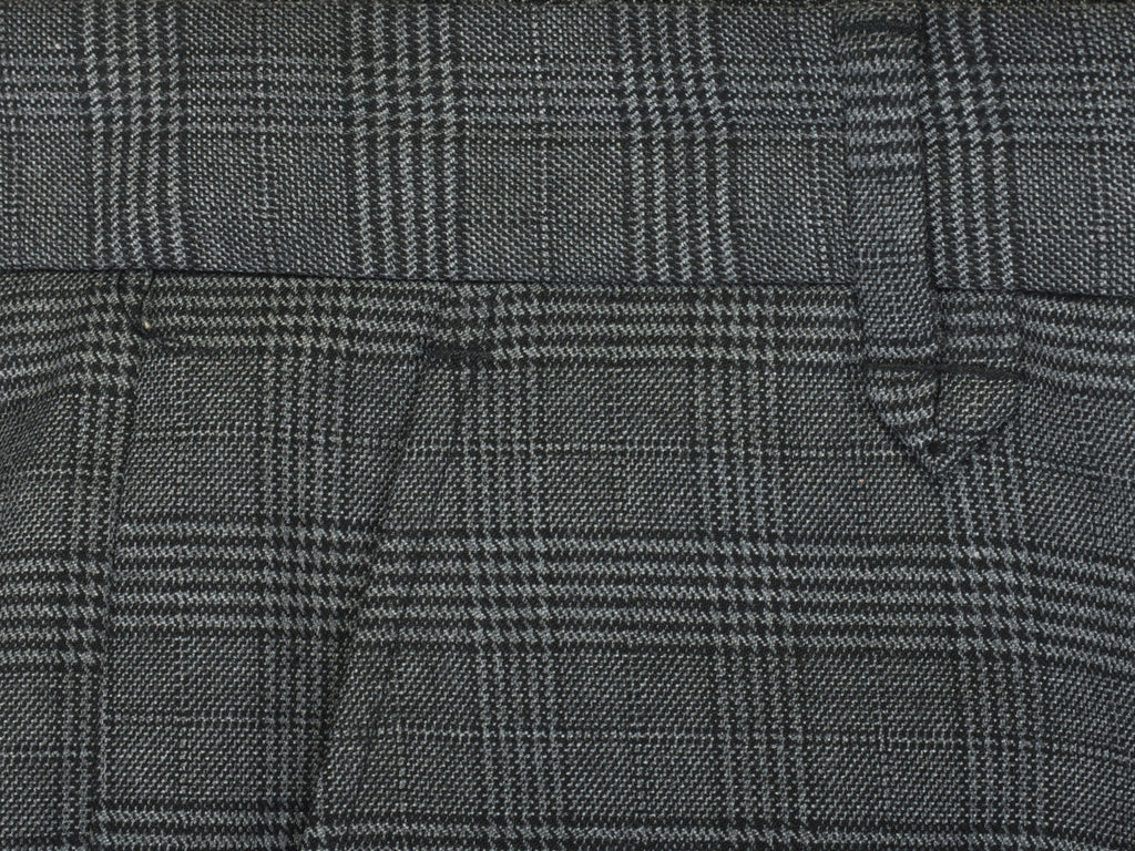 Hugo Boss Grey Check Heldor194 Pants
