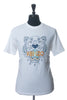 Kenzo White Tiger Print T-Shirt