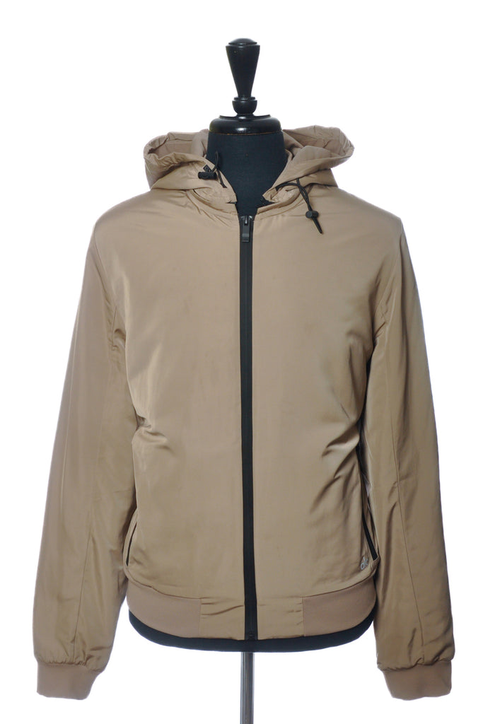 Alo Light Brown Hooded Jacket