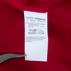 Dolce & Gabbana Deep Red Crew Neck T-Shirt