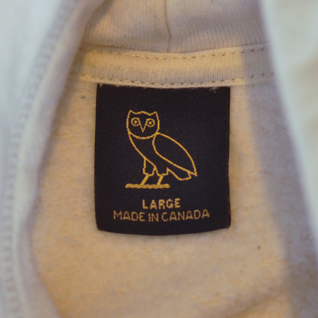 October’s Very Own Ivory Pullover Hoodie