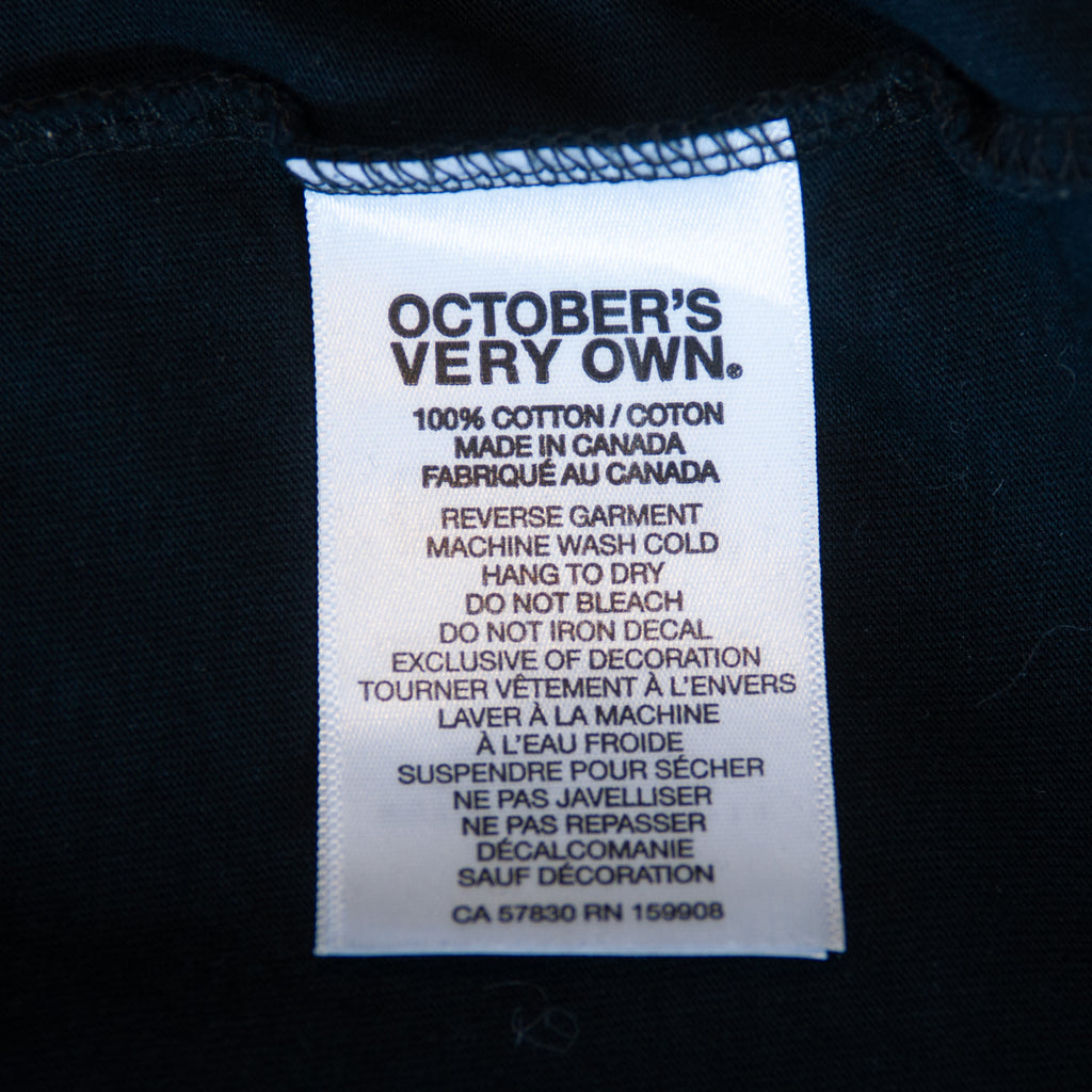 October’s Very Own Black Print T-Shirt