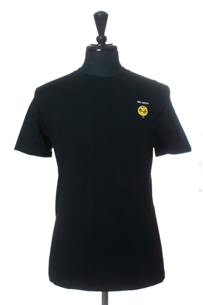 Sandro Mr. Happy Black Crew Neck T-Shirt