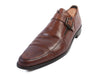 Donald Pliner Brown Monk Strap Shoes