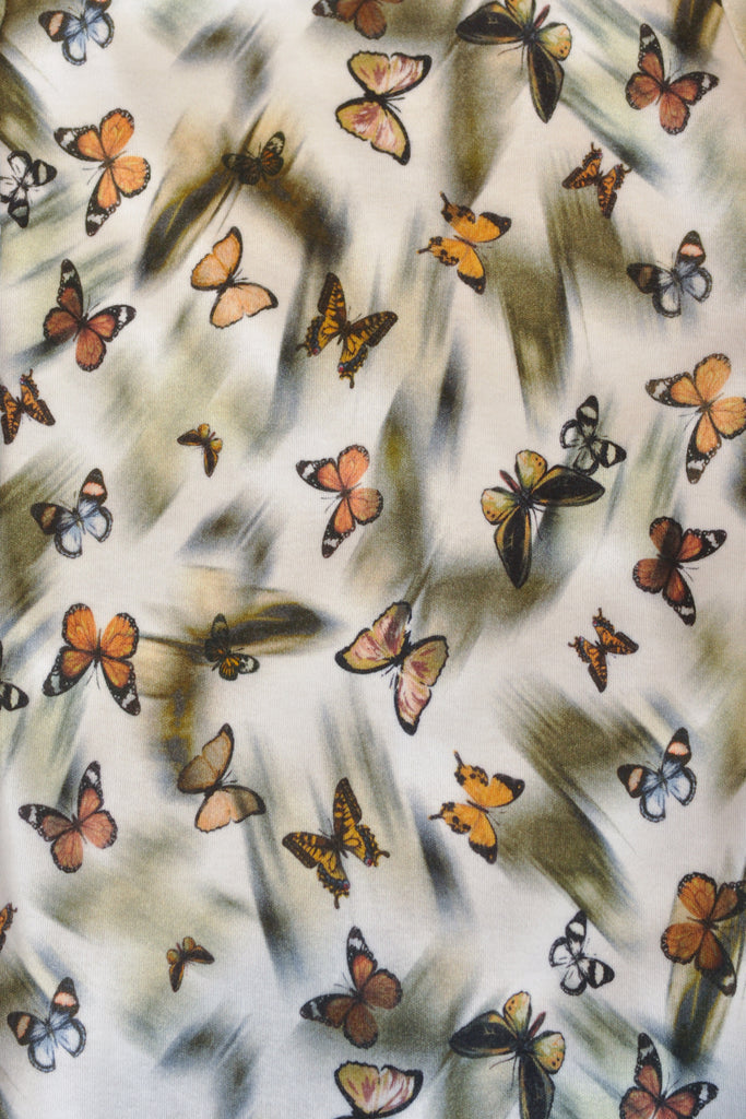 Desoto Butterfly Print Short Sleeve Shirt