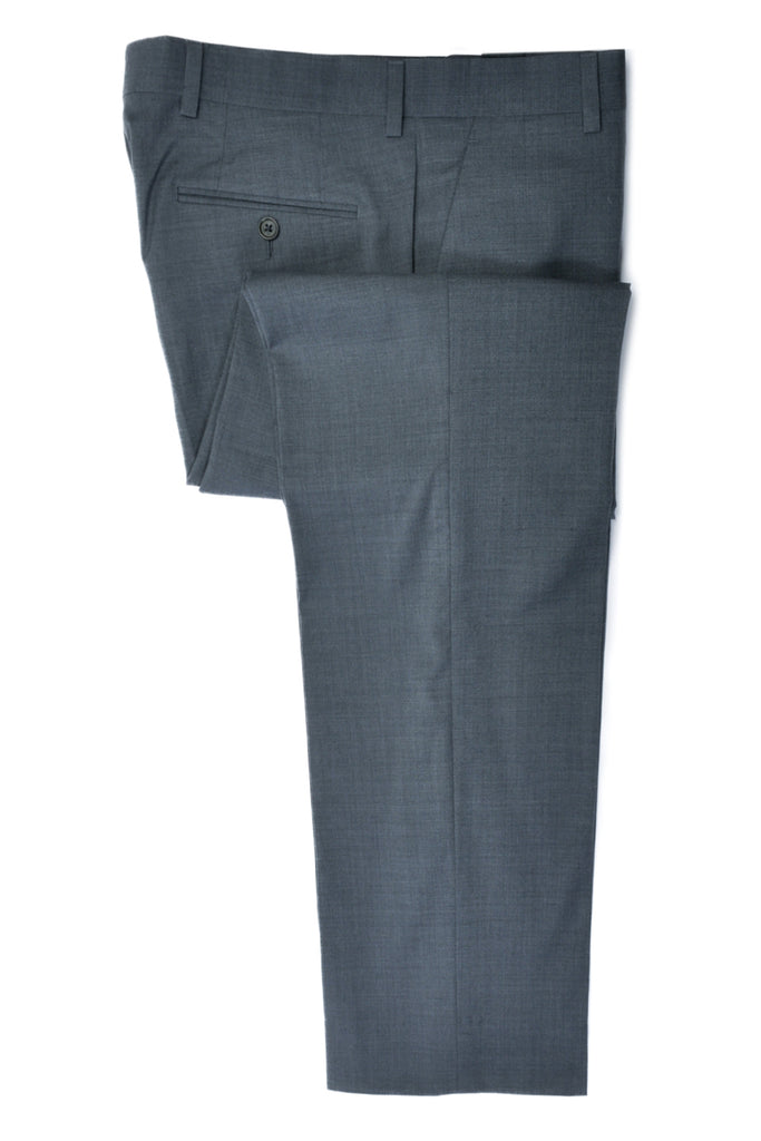 John Varvatos Grey Stretch Wool Pants