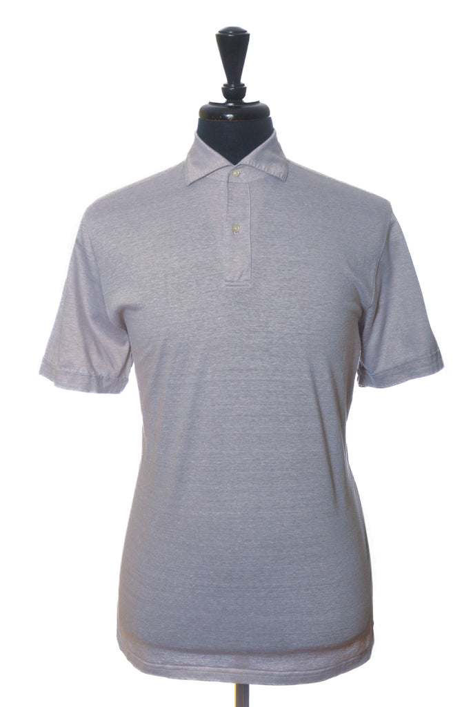 Emanuel Berg Grey Modern Fit Polo Shirt