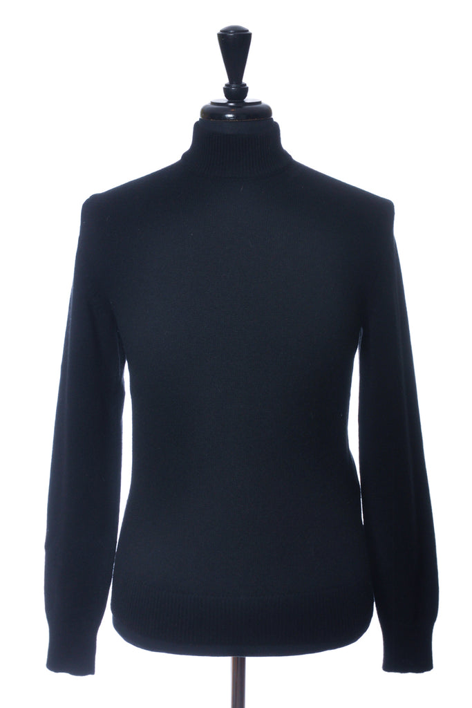 Tom Ford Black Mock Neck Sweater