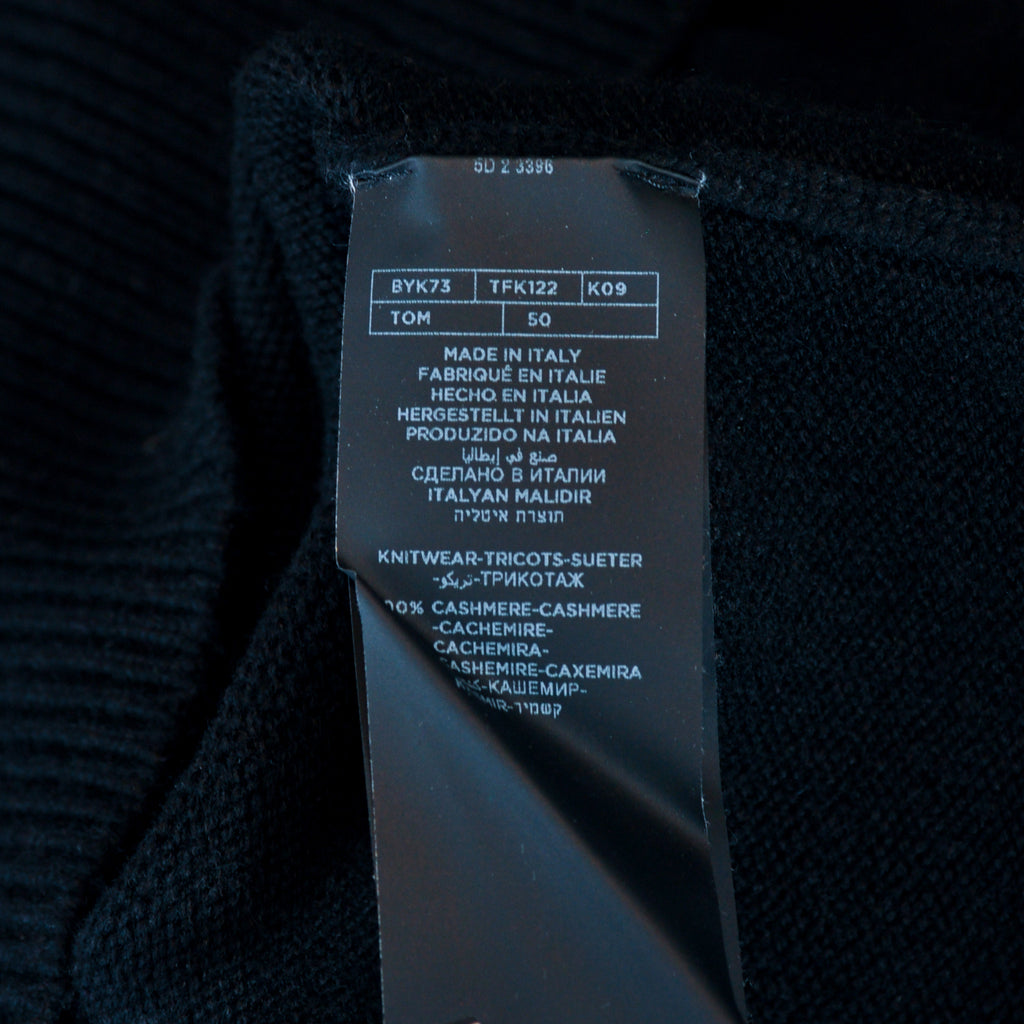 Tom Ford Black Mock Neck Sweater