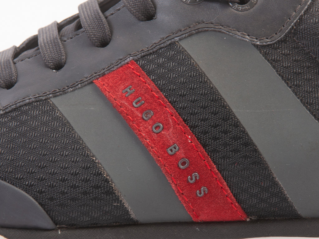 Hugo Boss Grey Canvas Sneakers Runners