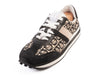 Salvatore Ferragamo Cream and Black Gancini Print Runners