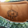 John Fluevog Yellow and Black High Top Sneakers