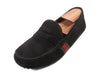 Gucci Black Suede Driving Shoes