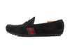 Gucci Black Suede Driving Shoes