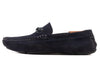 Ted Baker Navy Blue Suede Cottn Driving Shoes