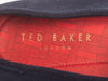 Ted Baker Navy Blue Suede Cottn Driving Shoes
