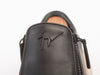 Zanotti Black and Gold Zipper Sneakers
