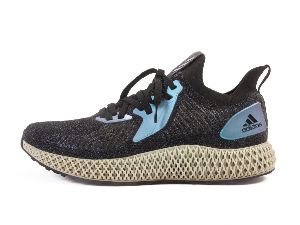 Adidas Iridescent Black Alphaedge Sneakers