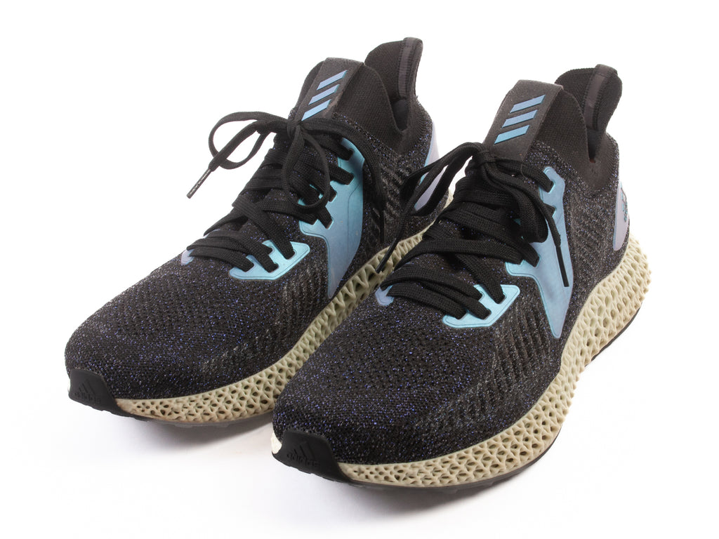 Adidas Iridescent Black Alphaedge Sneakers