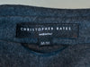 Christopher Bates Grey Double Breasted Overcoat