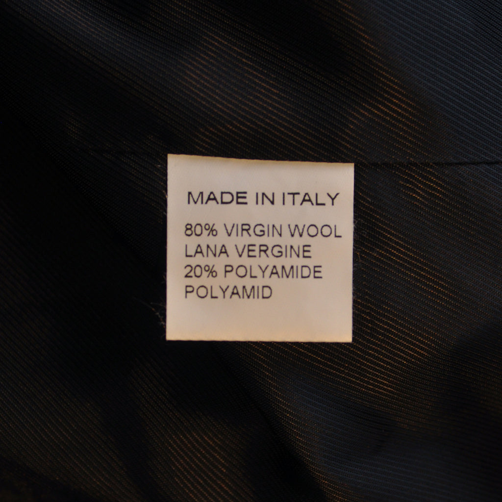 Christopher Bates Grey Double Breasted Overcoat